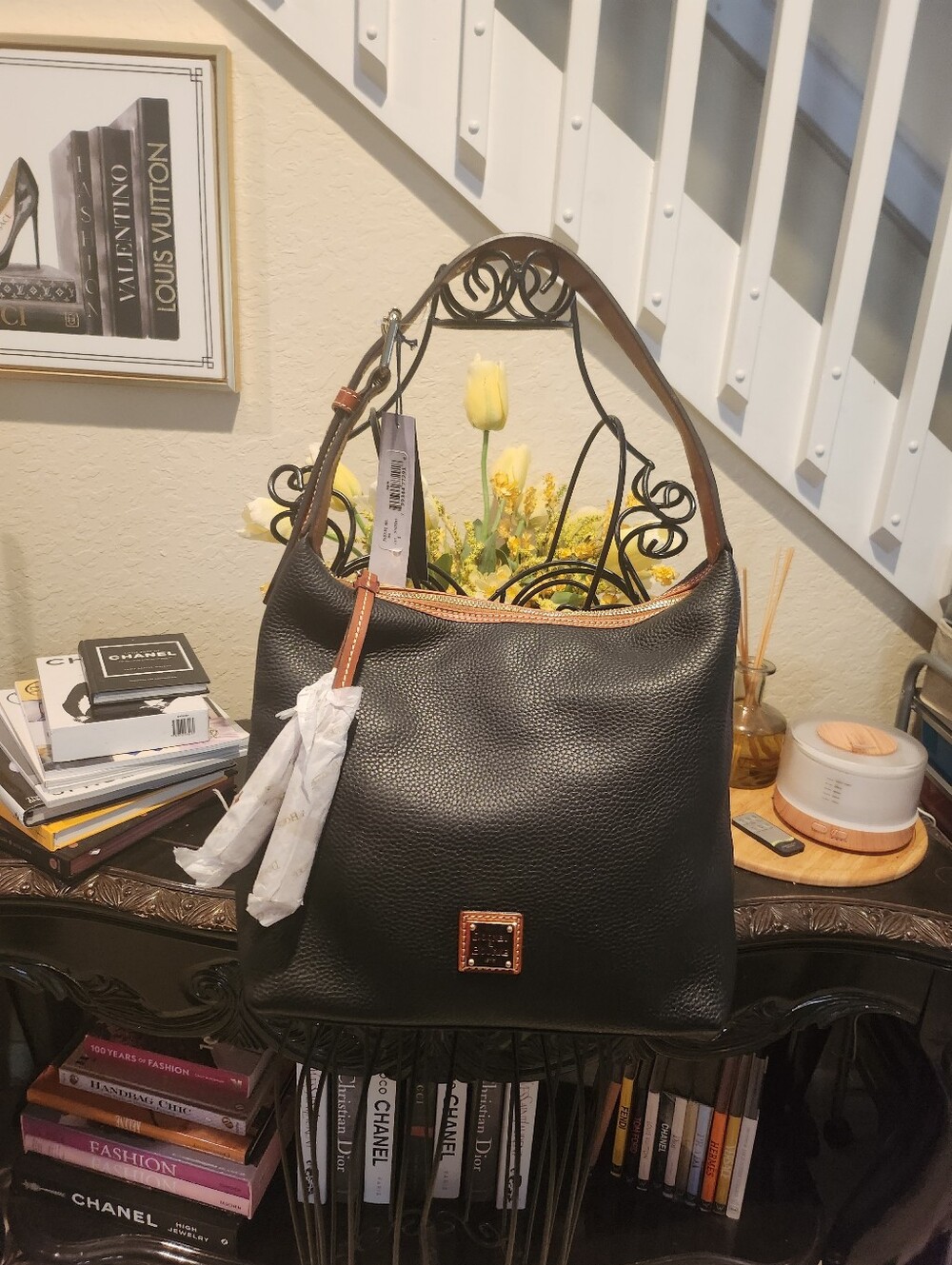 Dooney & Bourke Pebble Grain Sac shoulder bag NEW & dust bag